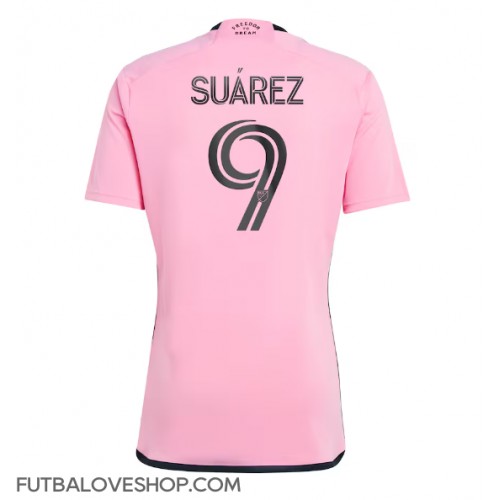 Dres Inter Miami Luis Suarez #9 Domáci 2024-25 Krátky Rukáv